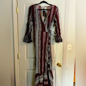 Gorgeous Hippie Boho Wrap Dress
